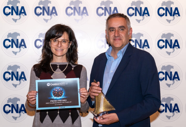 Amat wins CNA’s Premio Cambiamenti award